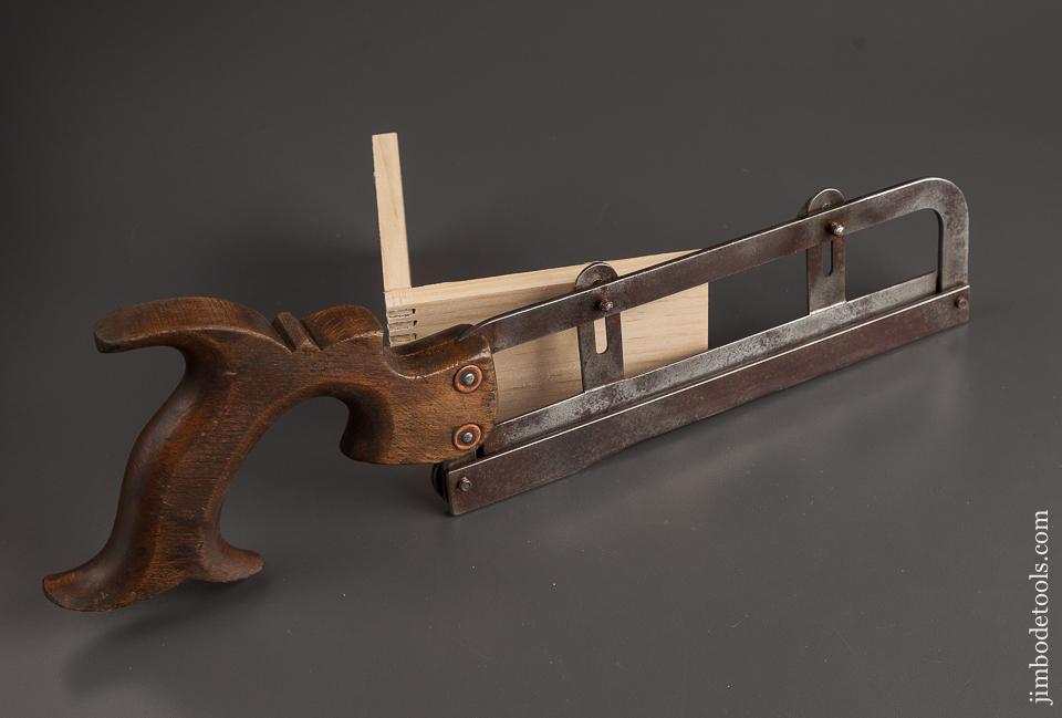 Rare! AUBIN's Patent March 29, 1928 Finger Joint Tenon Saw - 78461