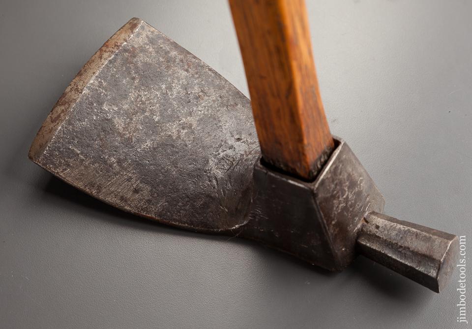 Early 4 1/4 x 27 inch Blacksmith WB Adze - 78661