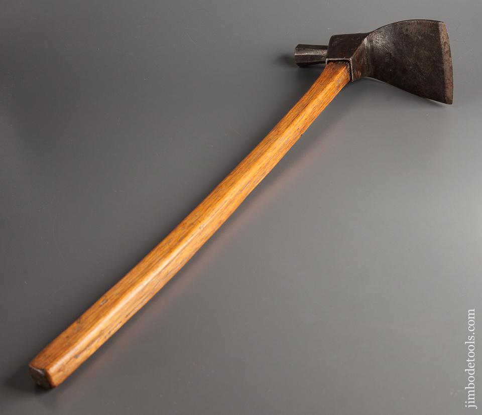 Early 4 1/4 x 27 inch Blacksmith WB Adze - 78661