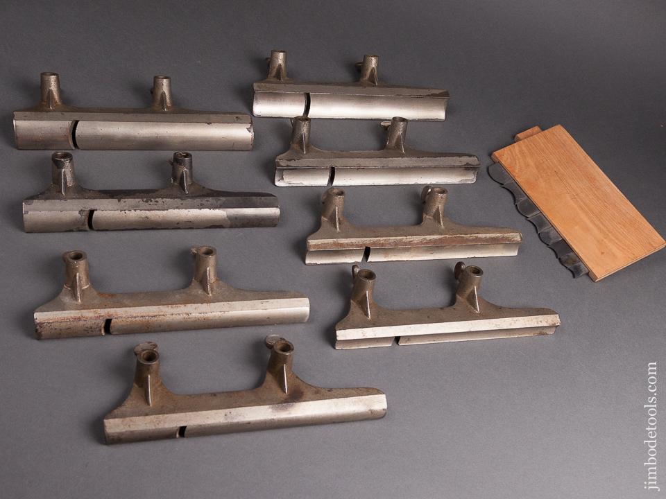 STANLEY No. 45 COMPLETE Set of Hollows & Rounds with Cutters - 78664
