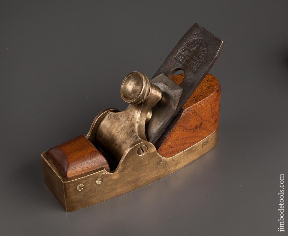 Gun Metal and Mahogany Infill Smooth Plane - 78695