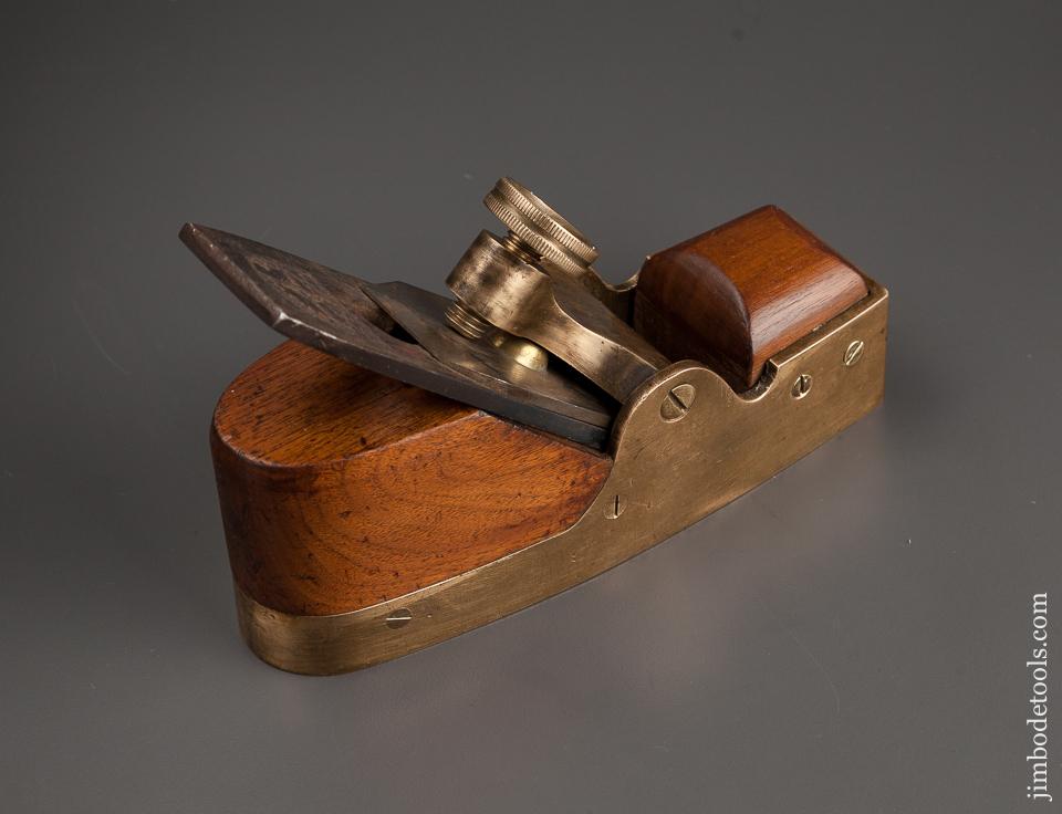 Gun Metal and Mahogany Infill Smooth Plane - 78695