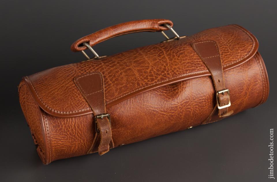 TAYLOR Lawn Bowl Bocce Set in Leather Carrying Case - 78712