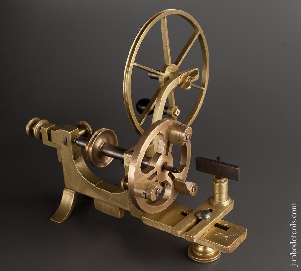 Lovely Brass and Ebony Watchmaker's Lathe - 78767