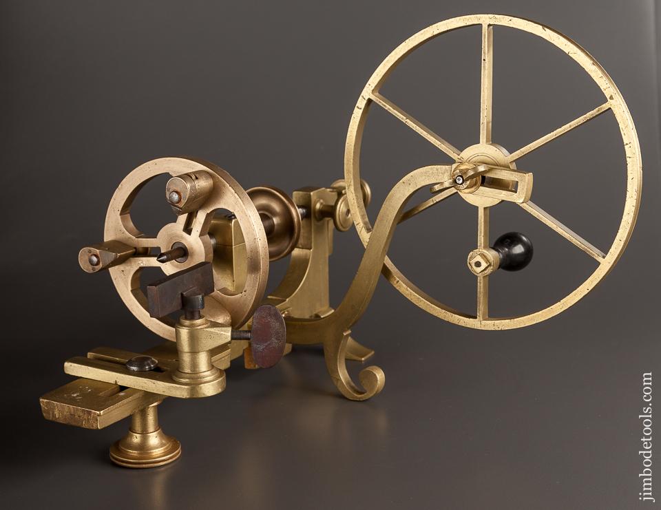 Lovely Brass and Ebony Watchmaker's Lathe - 78767