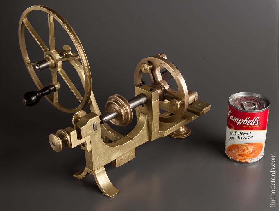 Lovely Brass and Ebony Watchmaker's Lathe - 78767