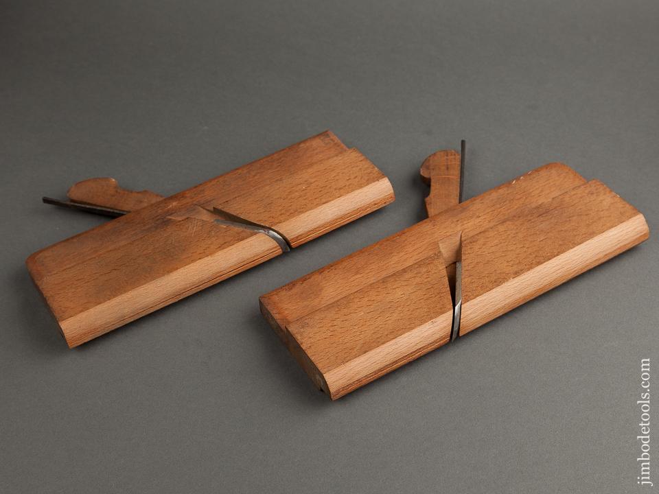 Crisp PRESTON Pair of Side Round Moulding Planes - 78795