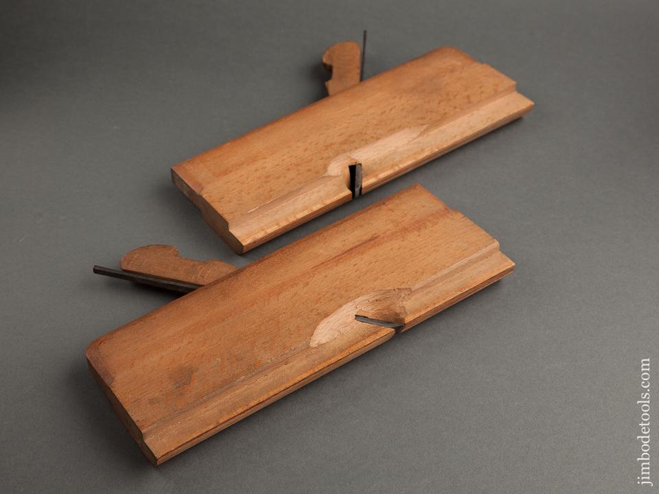 Crisp PRESTON Pair of Side Round Moulding Planes - 78795