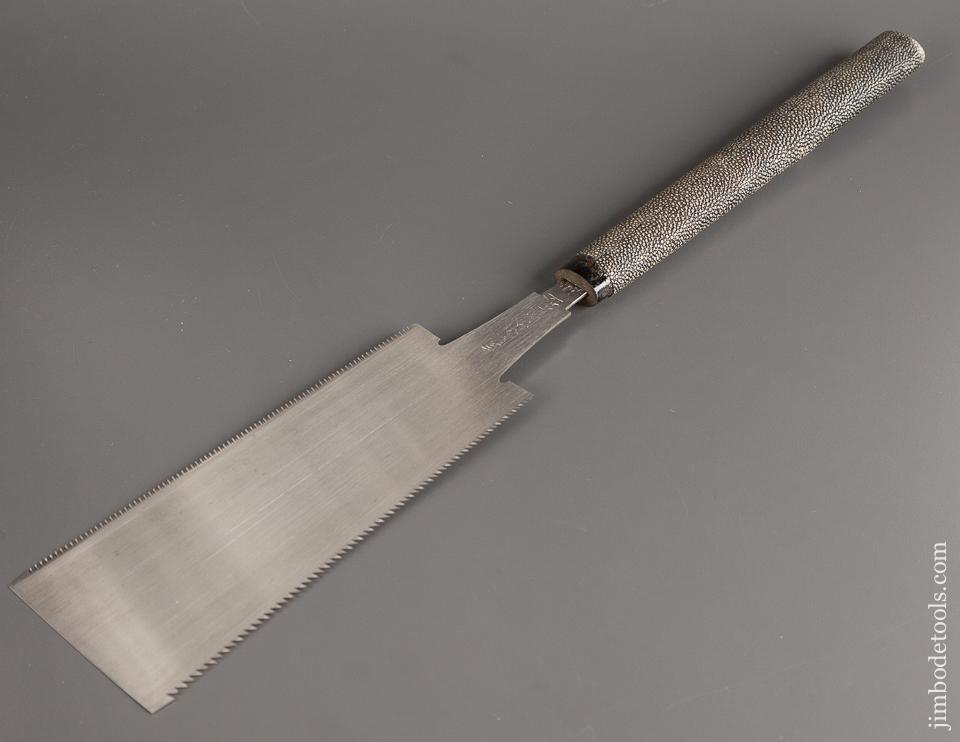 High End Japanese Saw with Shark Skin Handle MINT in Lovely Original Box UNUSED - 78797