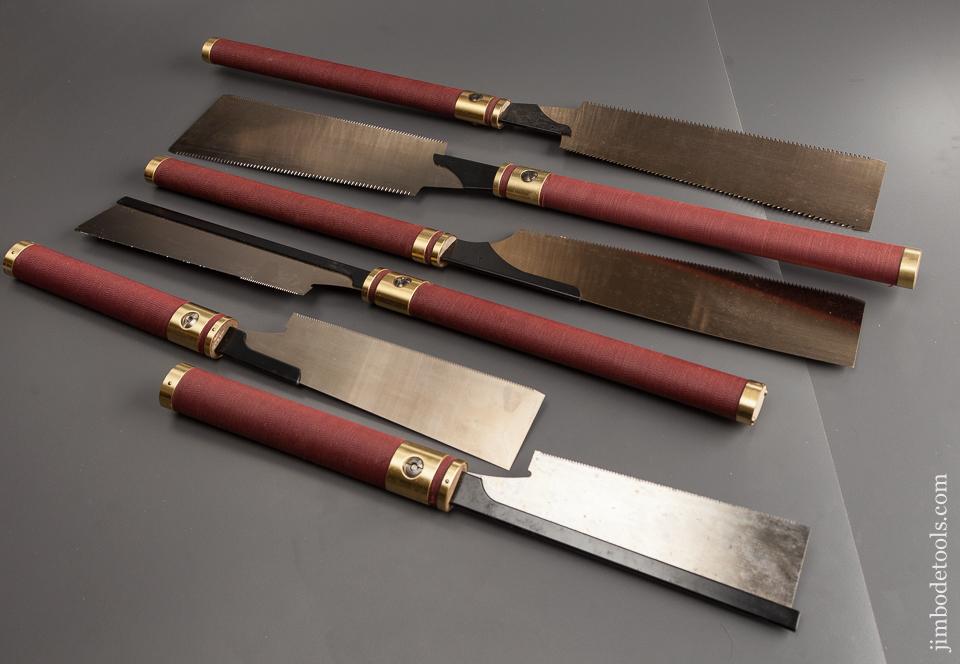 Six BRIDGE CITY TOOL WORKS Japanese Saws MINT & UNUSED in Original Box! - 78812