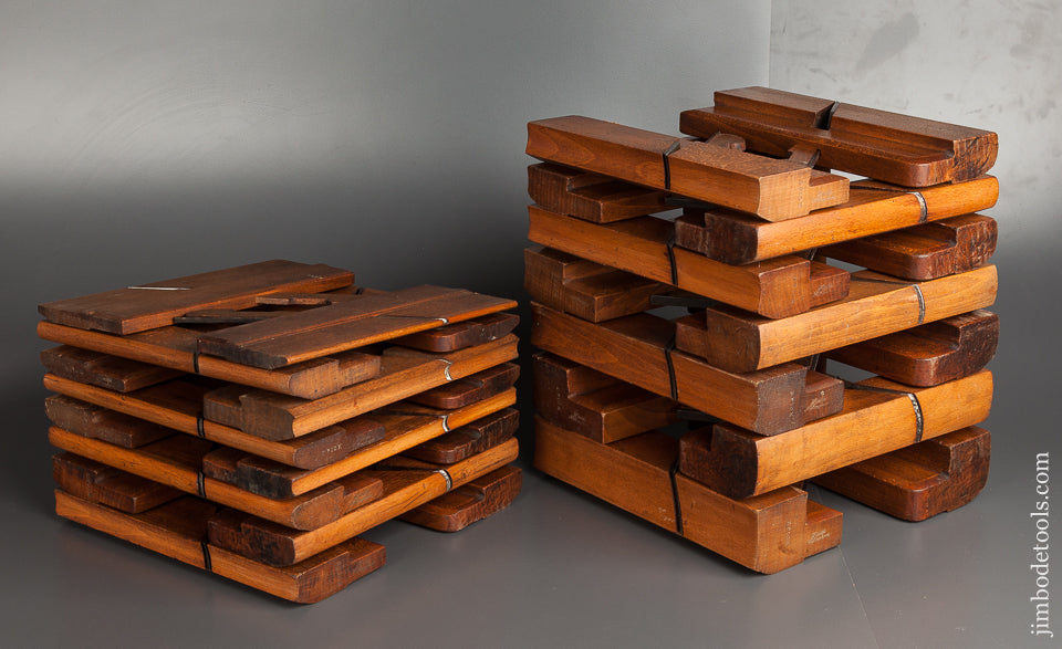 Set of 39 Planes by HIELDS NOTTINGHAM circa 1830-81 - 78844 - AS OF FEB. 21