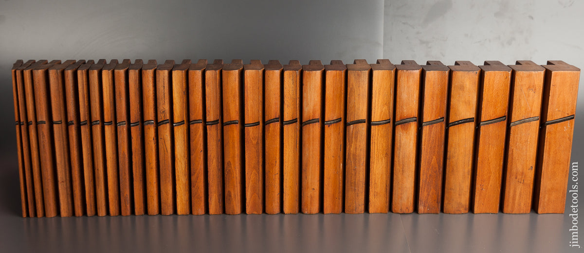 Set of 39 Planes by HIELDS NOTTINGHAM circa 1830-81 - 78844 - AS OF FEB. 21