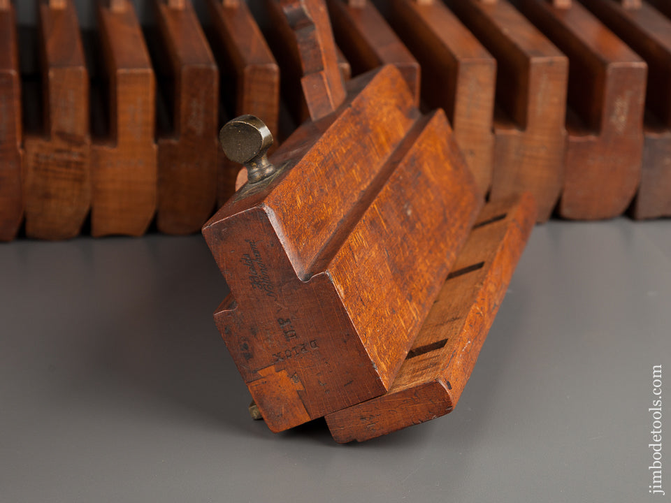 Set of 39 Planes by HIELDS NOTTINGHAM circa 1830-81 - 78844 - AS OF FEB. 21