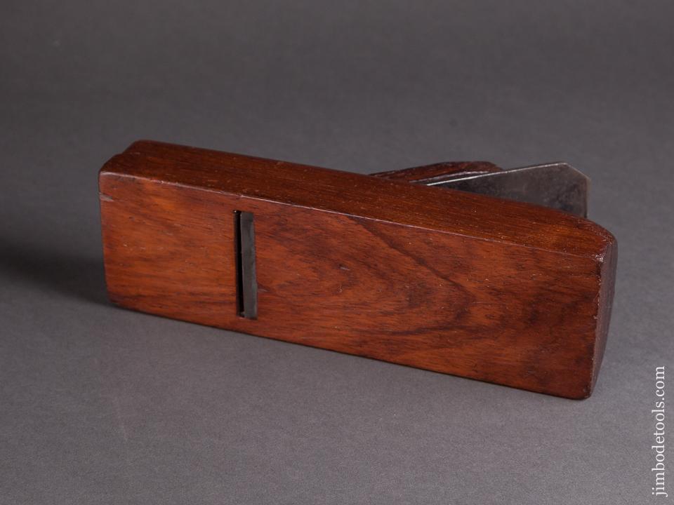 RARE Exotic American Mitre Plane in Cuban Mahogany by D. COLTON PHILA (1837-80) - 78873