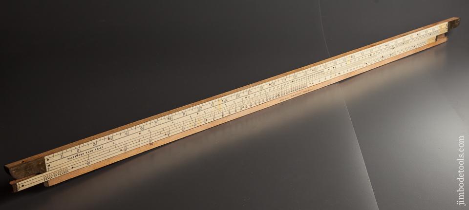 RARE Calayard Counter Slide Rule with Prices per Yard - 78894R