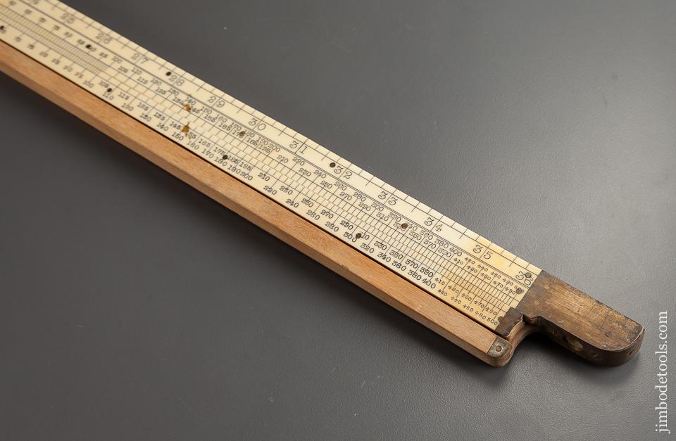 RARE Calayard Counter Slide Rule with Prices per Yard - 78894R