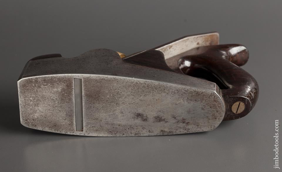 Early NORRIS No. 5 Dovetailed Steel and Rosewood Smooth Plane - 78929R