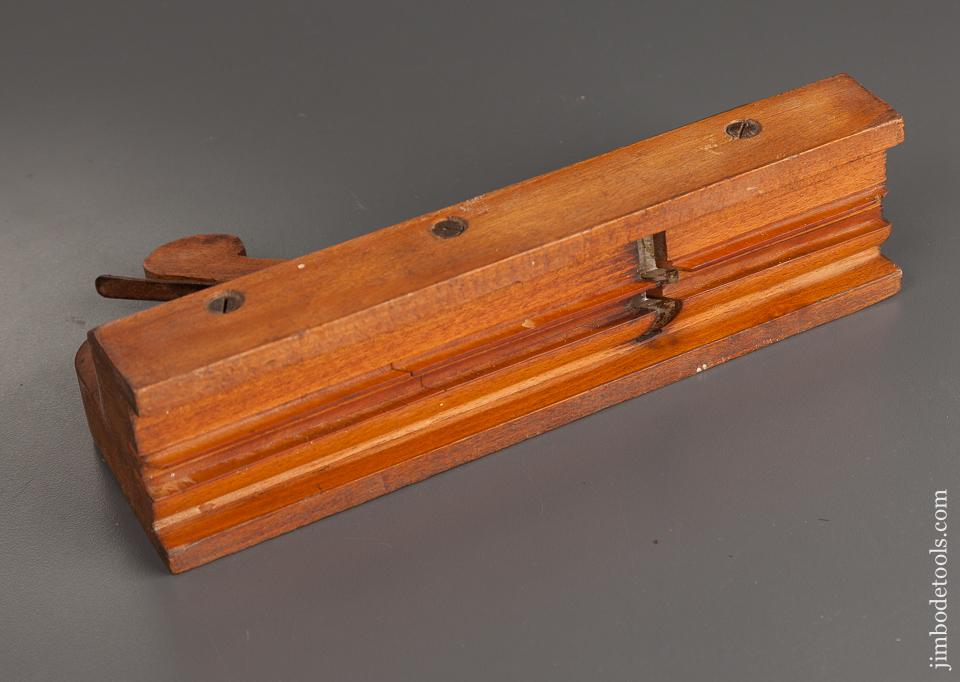 RARE! 2 1/2 inch Ultra Complex Molding Plane by S. SLEEPER DOVER N.H. circa 1830 - 78941R