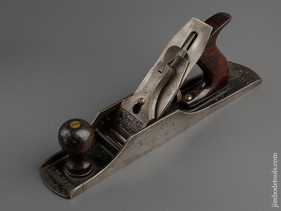 Awesome STANLEY NO. 605 BEDROCK Flat Top Jack Plane Type 5 ca. 1910 - 79001R