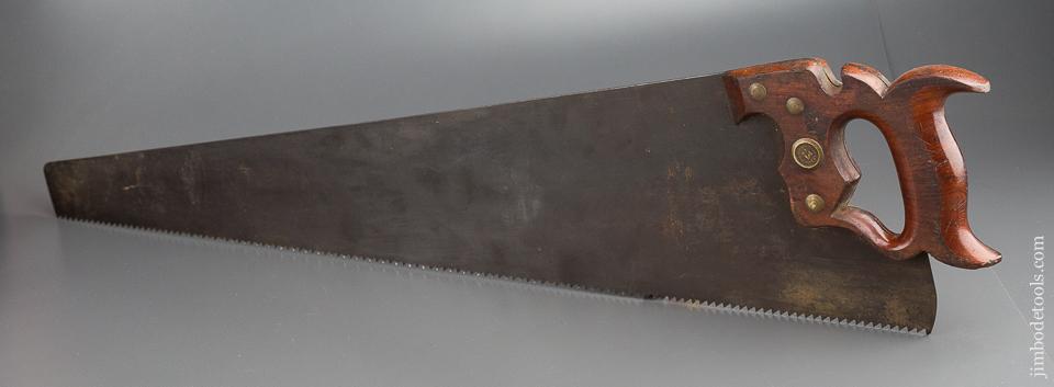 5 1/2 point 28 inch Rip HARVEY PEACE Brooklyn, NY Hand Saw - 79075