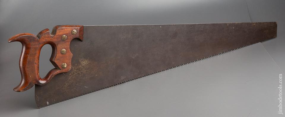 5 1/2 point 28 inch Rip HARVEY PEACE Brooklyn, NY Hand Saw - 79075