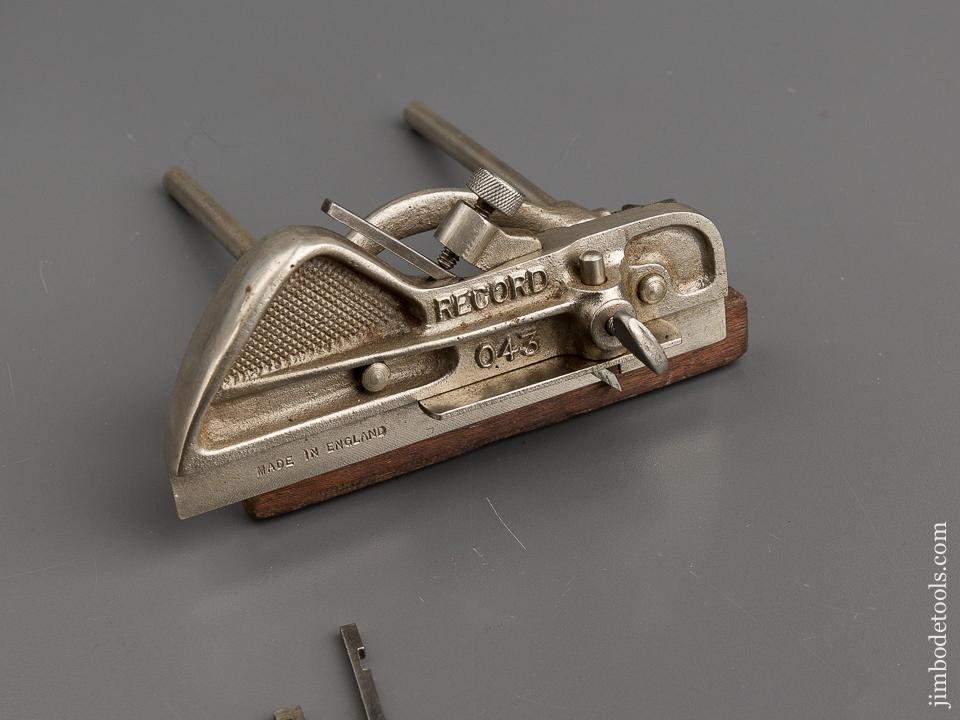 100% Complete RECORD No. 043 Plough Plane - 79154