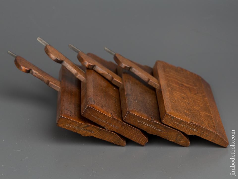 Two Pair Miniature HOLTZAPFFEL Hollow and Round Planes - 79239R