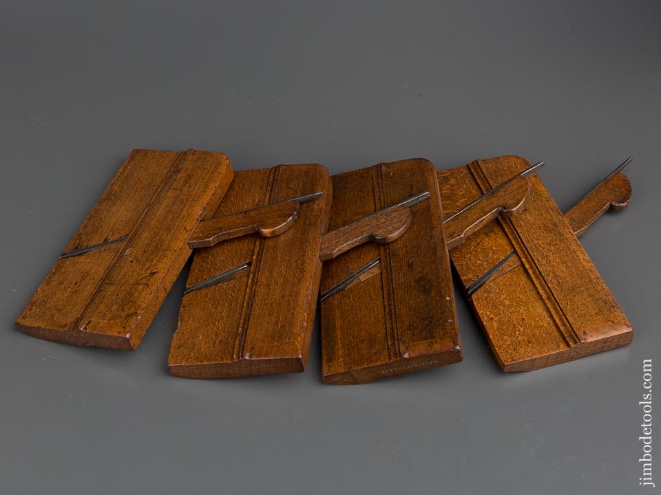 Two Pair Miniature HOLTZAPFFEL Hollow and Round Planes - 79239R
