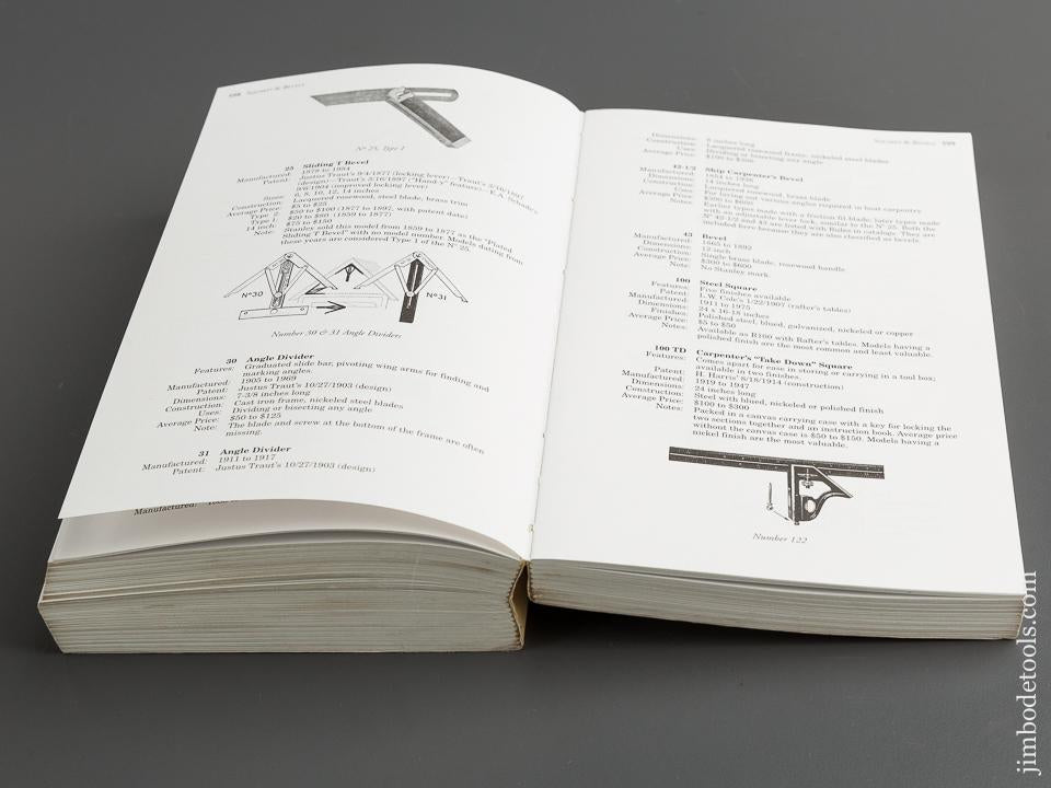 Book: ANTIQUE & COLLECTIBLE STANLEY TOOLS, GUIDE TO IDENTY & VALUE by John Walter - 79304