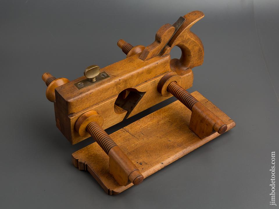SANDUSKY No. 72 Screw Arm Moving Filletster Plane circa 1869-1925 RARE - 79305