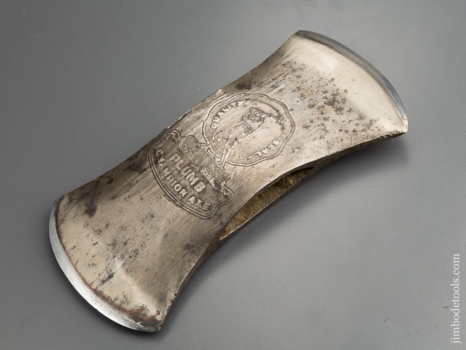 Crisp! 3 3/4 pound PLUMB CHAMPION Double Bit Axe - 79311