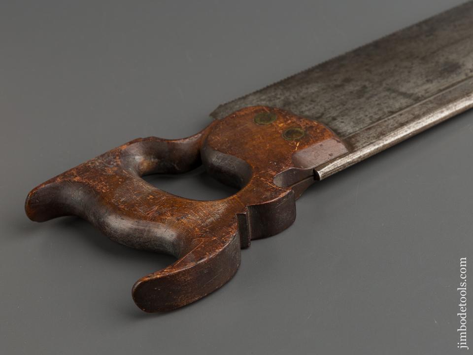 RARE! 18th Century BARBER & GENN Back Saw circa 1787-1817 EXTRA FINE - 79400U