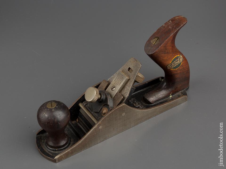 STANLEY GAGE No. G3 Smooth Plane FINE with Decal - 79498