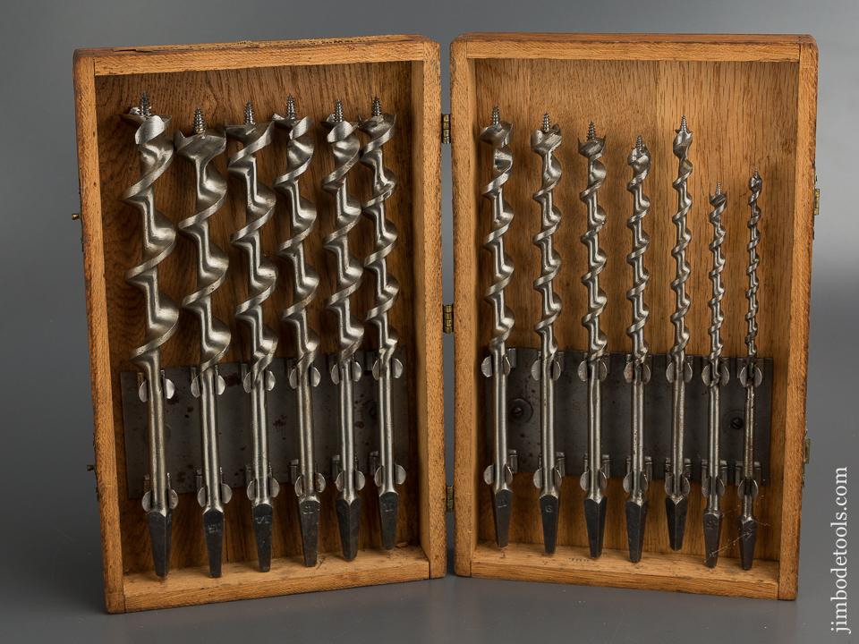 Complete Set of IRWIN Auger Bits in Original Box - 79549