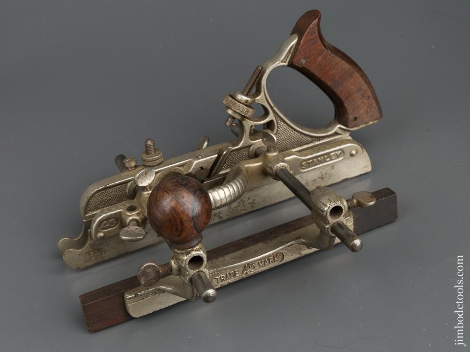 STANLEY No. 45 Combination Plane 100% COMPLETE in Original Box - 79576