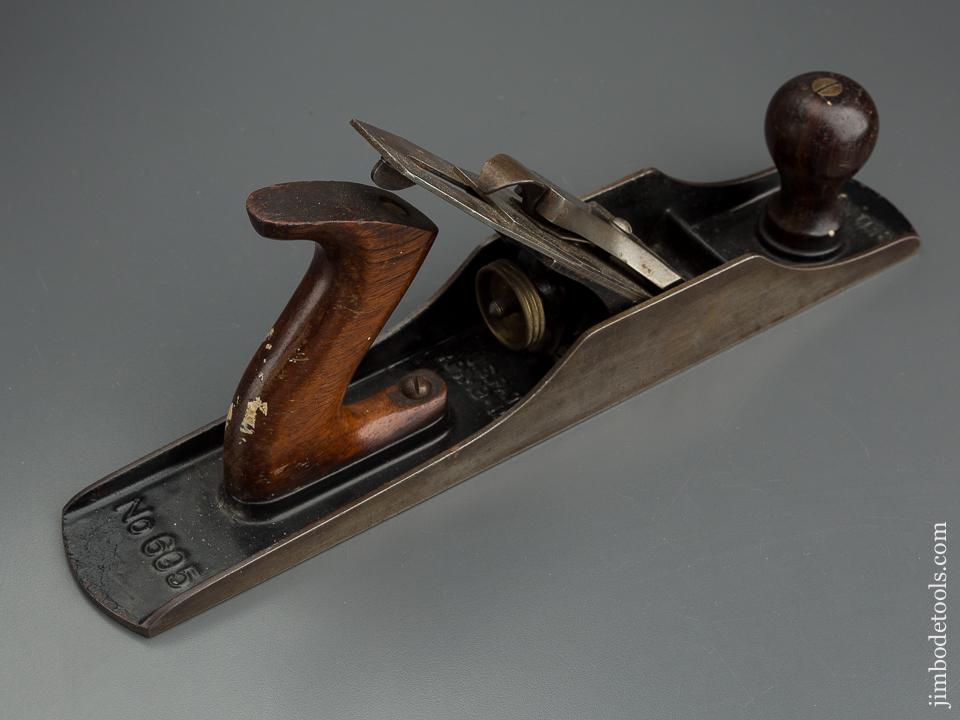 Awesome STANLEY No. 605 BEDROCK Jack Plane Type 7 circa 1923-26 SWEETHEART - 79620