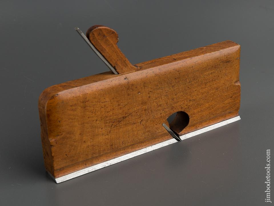 RARE 7 1/2 inch Side Snipe Plane with Steel Sole by T. TILESTON BONSTON circa 1802-66 FINE - 79627