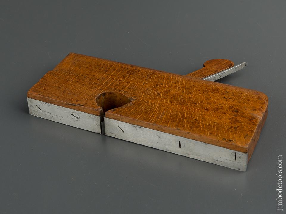 RARE 7 1/2 inch Side Snipe Plane with Steel Sole by T. TILESTON BONSTON circa 1802-66 FINE - 79627