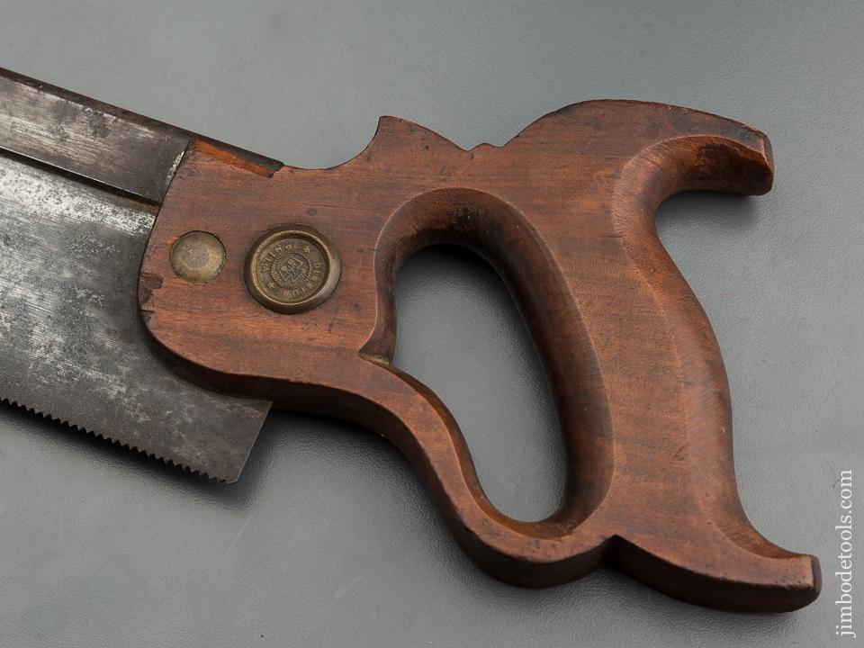 RARE Sought-After MILLERS FALLS No. 16 1/2 LANGDON Miniature Miter Box with 2 x 16 inch DISSTON Saw - 79659