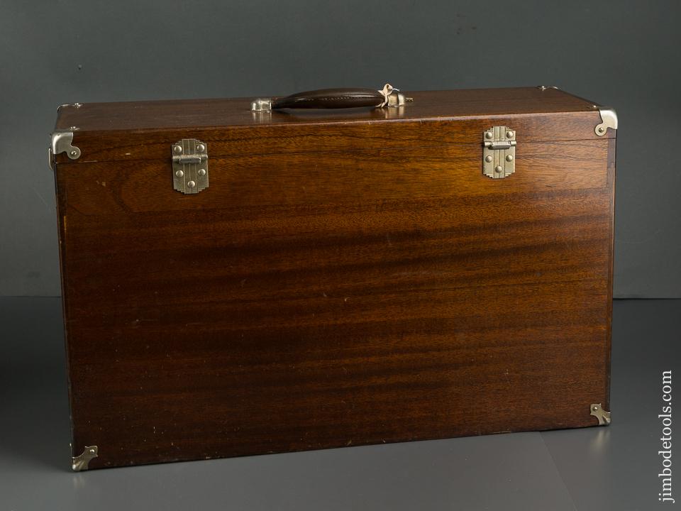 Rare & Fine! Mahogany GERSTNER Machinist's Tool Box with Original Key! - 79724