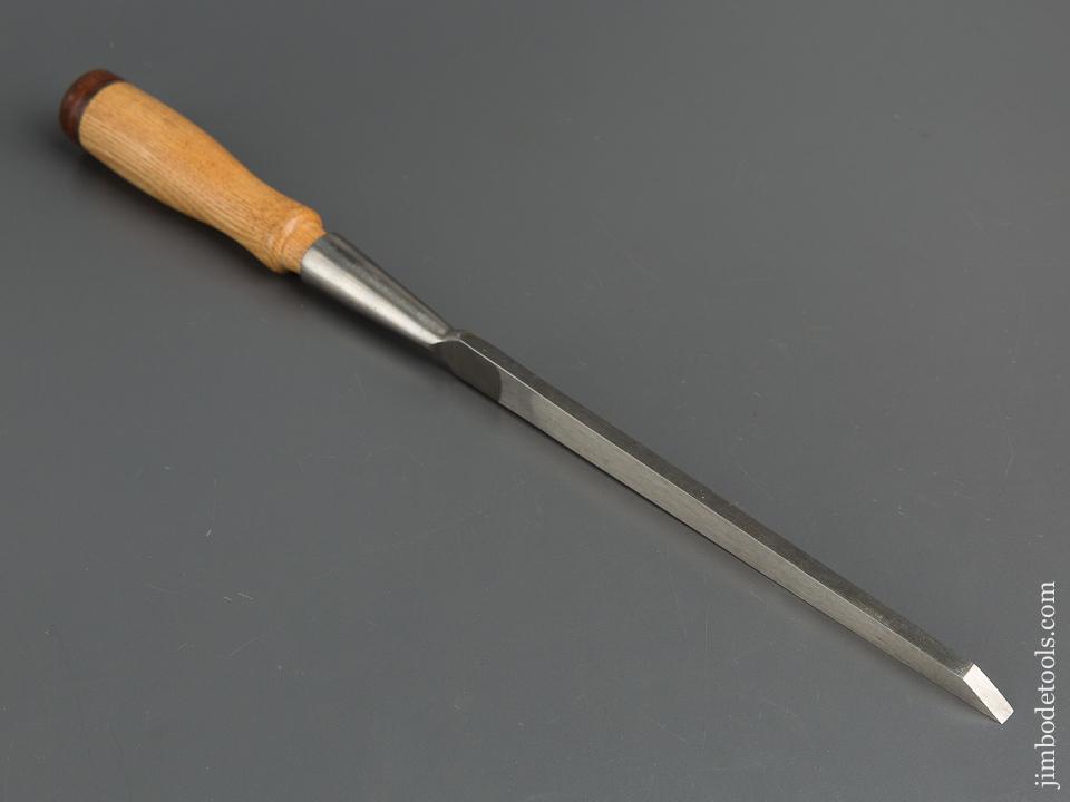 1/8 x 15 3/8 inch JAMES SWAN Long Socket Firmer Chisel NEW PLD STOCK - 79741