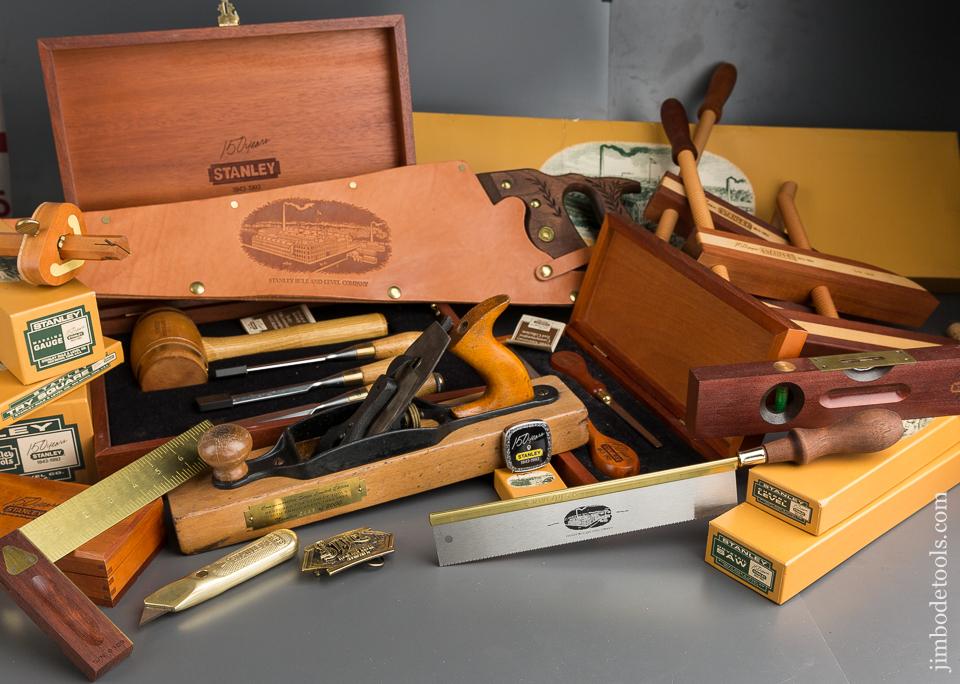 RARE Complete Set of STANLEY 150th Anniversary Commemorative Tools ALL TWELVE! - 79756