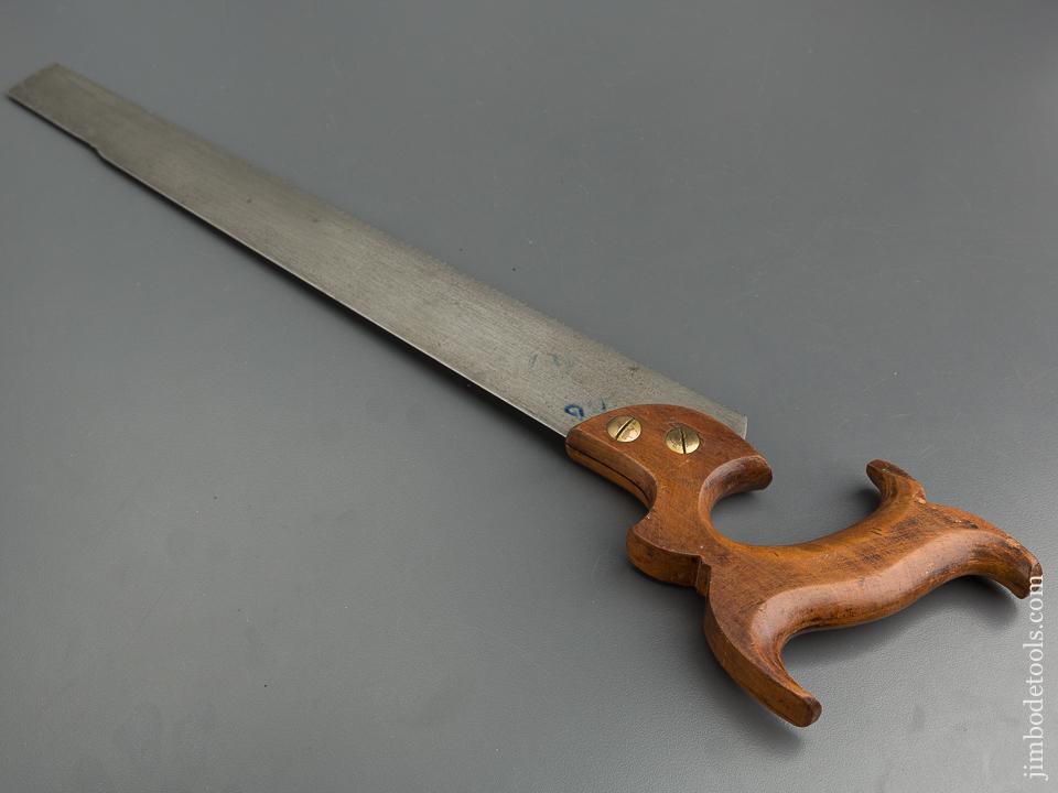RARE 14 point 16 inch DISSTON Joiner's Saw - 79864