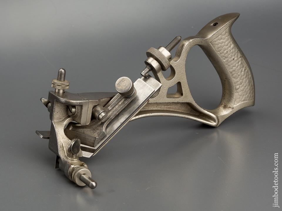 Extra Fine! STANLEY No. 196 SWEETHEART Curved Rabbet Plane NEAR MINT - 79897