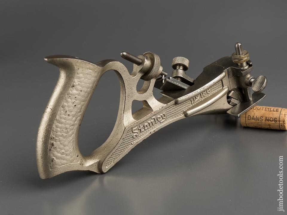 Extra Fine! STANLEY No. 196 SWEETHEART Curved Rabbet Plane NEAR MINT - 79897