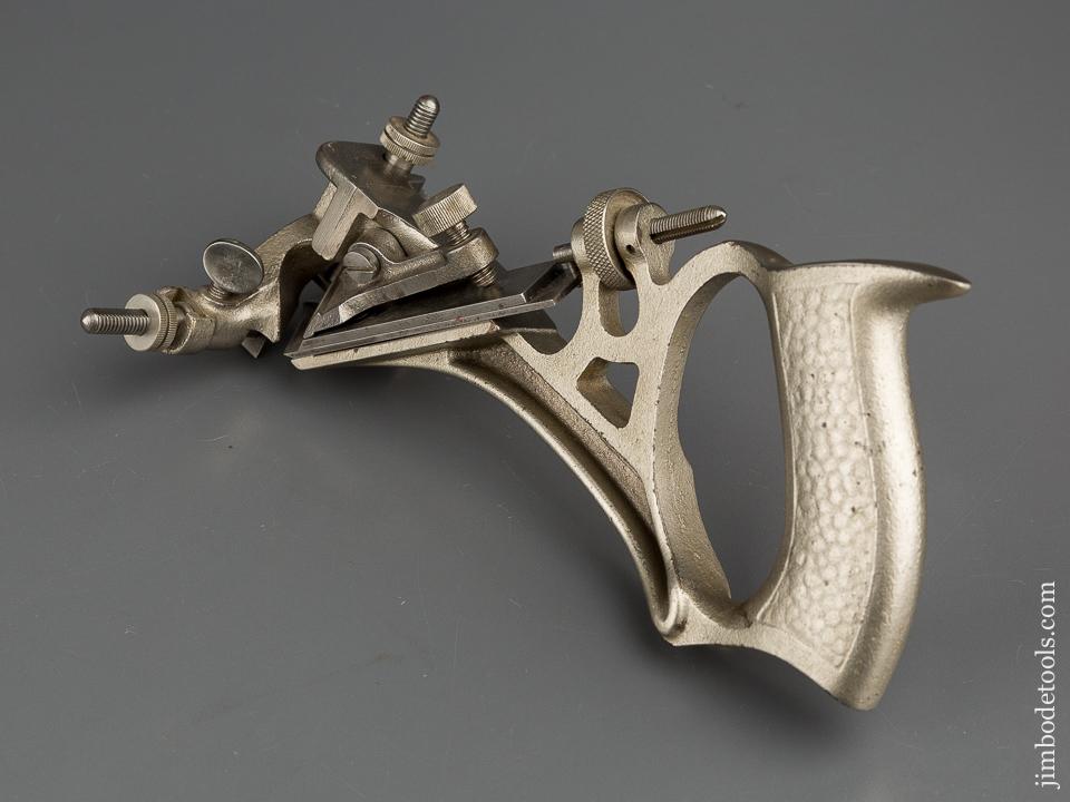 Extra Fine! STANLEY No. 196 SWEETHEART Curved Rabbet Plane NEAR MINT - 79897