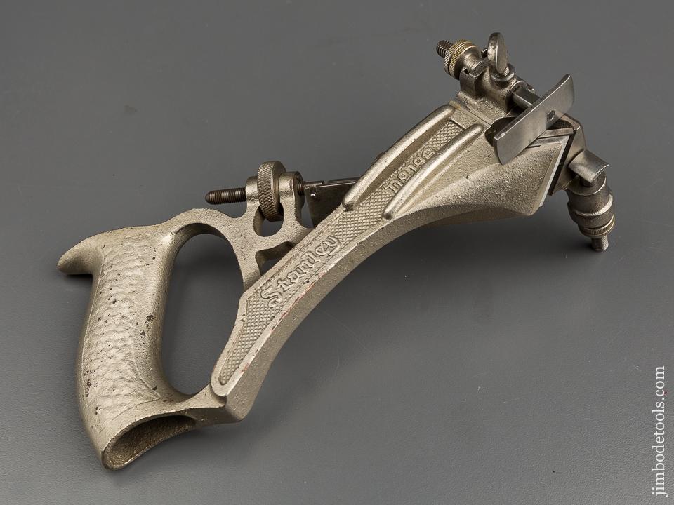 Extra Fine! STANLEY No. 196 SWEETHEART Curved Rabbet Plane NEAR MINT - 79897