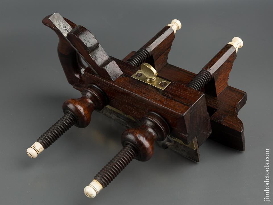 Magnificent Brazilian Rosewood Plow Plough Plane by D.R. BARTON circa 1823-1918 Rochester, NY - 79906U