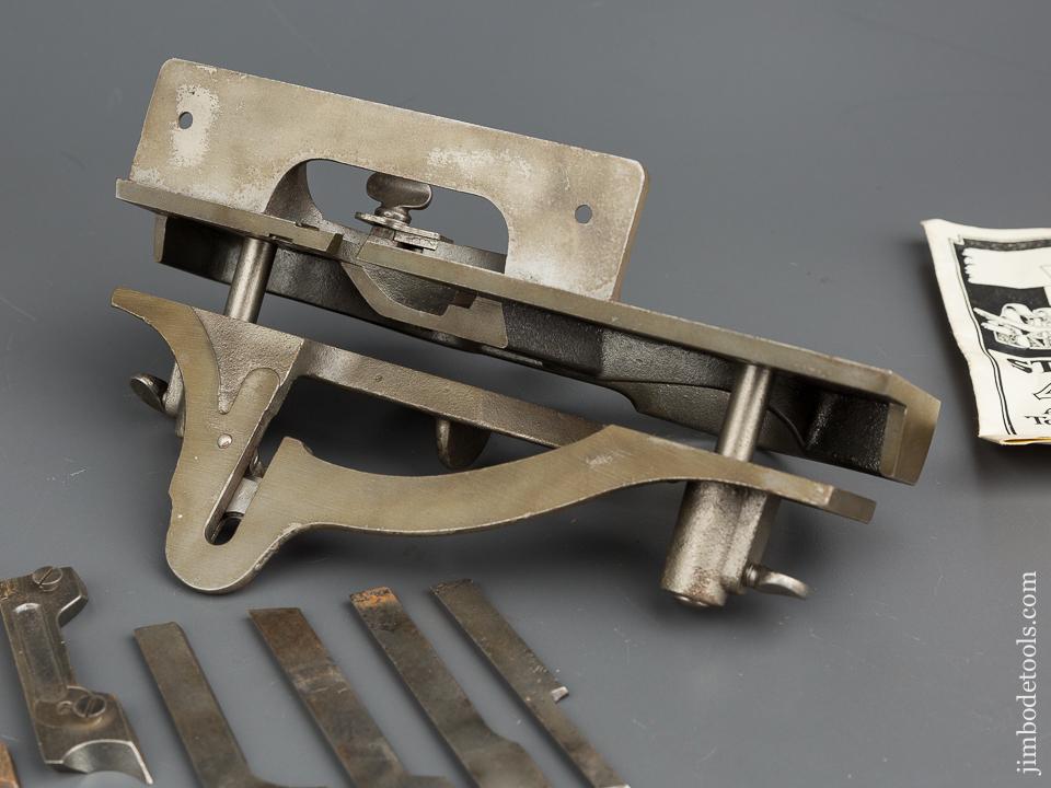 STANLEY No. 444 Dovetail Tongue & Groove Plane 100% COMPLETE - 79911