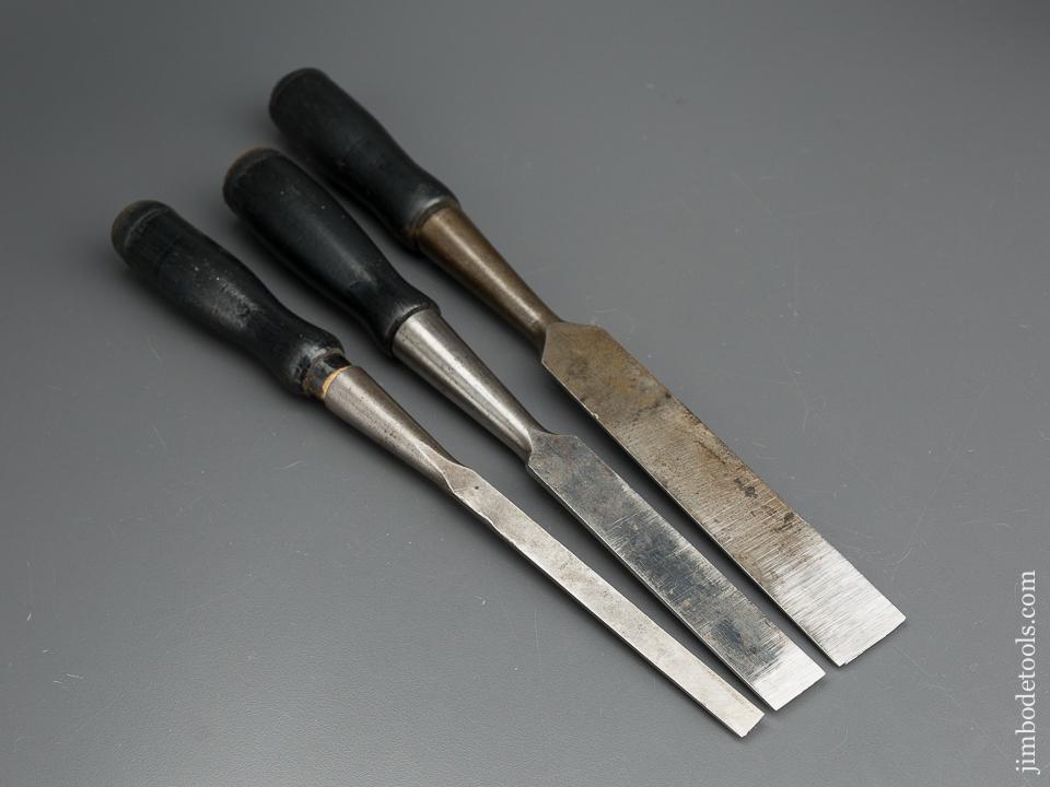 Set of Three WINCHESTER Socket Firmer Chisels - 79924